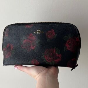 Coach Floral Cosmetic Case